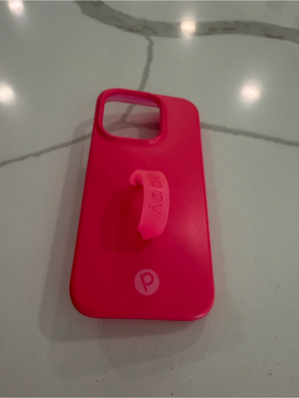 Loopy Case Hot Pink Phone Case with Integrated Loop - Picture 2 of 6